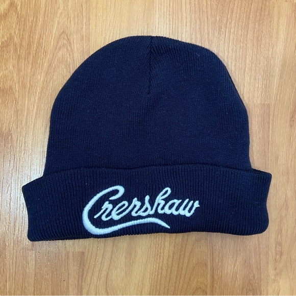 The Marathon Clothing Crenshaw Script Logo Beanie
